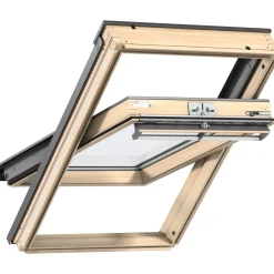 Ovenlysvinduer ^ Velux VIPPEVINDUE HVIDMALET TRÆ 78 X 140 CM GGL MK08 2068