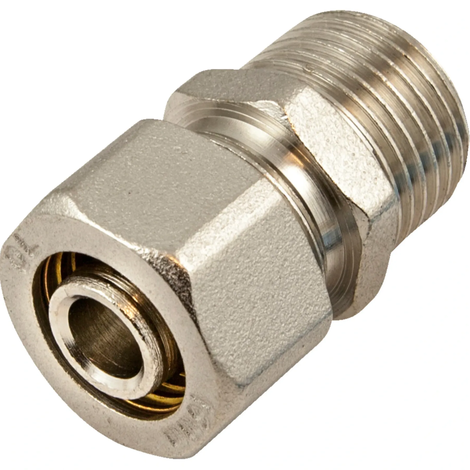 Pex Rør & Fittings ^ VVS Trading 87073. OVERGANGSMUFFE 1/2"X16X110 MM