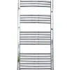 Håndklædetørrere ^ VVS Trading BUET HÅNDKLÆDETØRRER, CENTRAL- OG FJERNVARME KROM 60 X 120 CM
