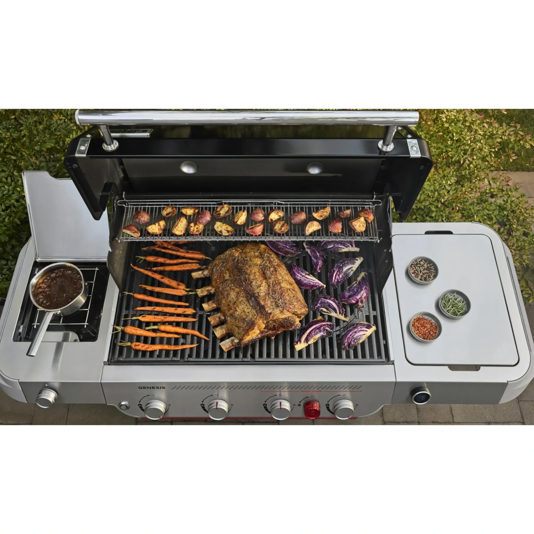 Gasgrill ^ Weber GENESIS EPX-435W GASGRILL SORT