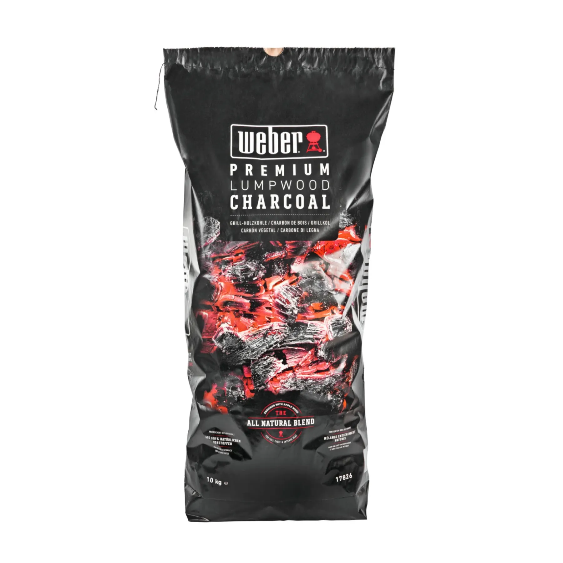 Grilltilbehør ^ Weber PREMIUM 10 KG TRÆKUL 10 KG