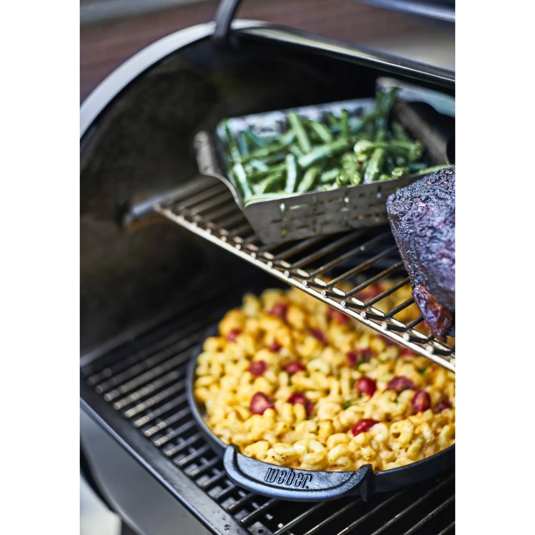 SMOKEFIRE EX4 GBS PILLEGRILL SORT>Weber Hot