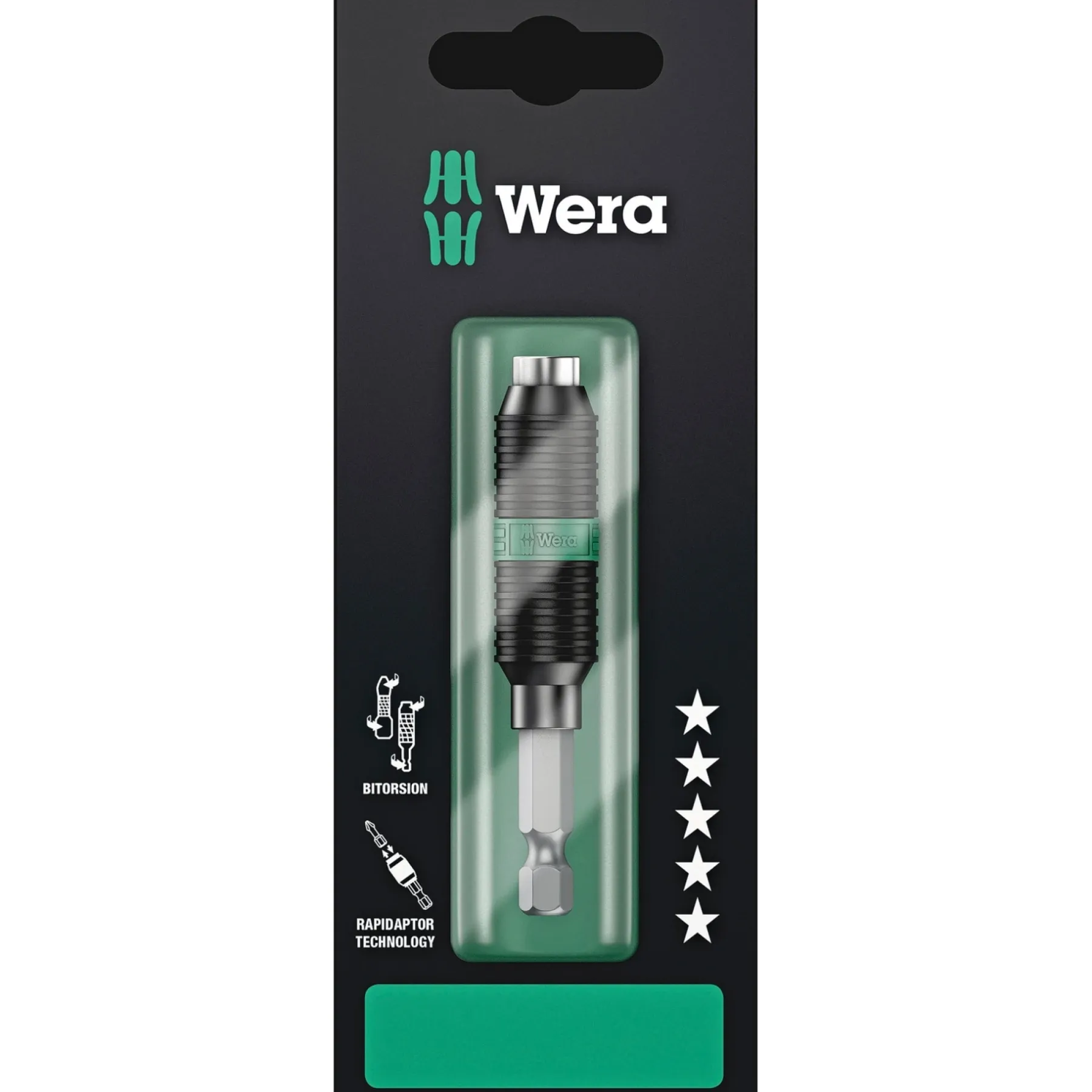 897/4 BITSHOLDER 1/4"X75 MM 1 STK>Wera Best