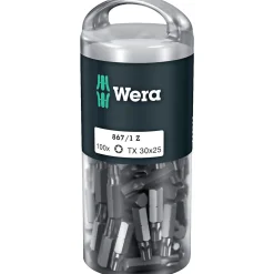 Tilbehør Elværktøj ^ Wera BITS TX30 100 STK