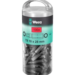 Tilbehør Elværktøj ^ Wera BITS TX30 100 STK
