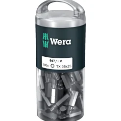 Tilbehør Elværktøj ^ Wera BITS TX25 100 STK