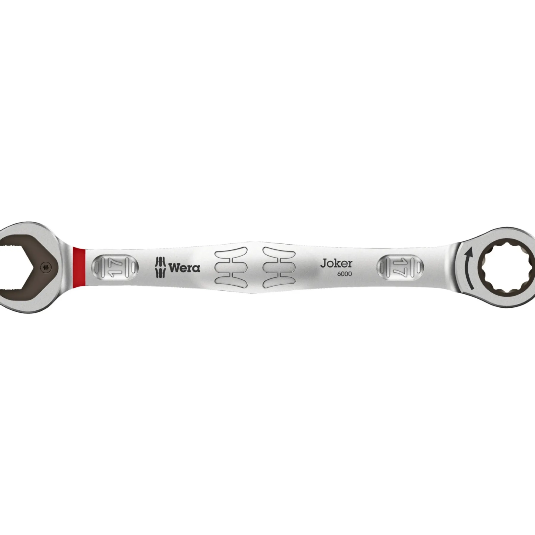 Fastnøgle ^ Wera 6000 6000 JOKER RINGGAFFELNØGLE 17 MM