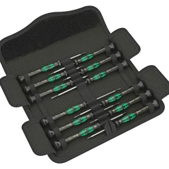 Skruetrækkere ^ Wera KRAFTFORM KOMPAKT MICRO SKRUETRÆKKERSÆT 12 DELE