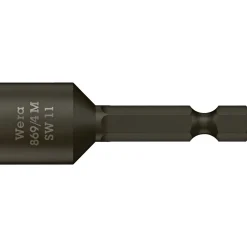 Fastnøgle ^ Wera 869/4M 11X50 TOPNØGLEINDSATS