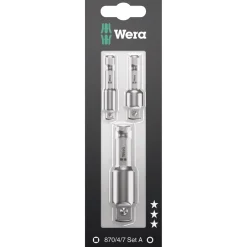 TOPNØGLEINDSATS 1/2"X75 MM 3 STK>Wera
