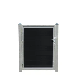 Komposithegn ^ Wimex LIVØ LÅGE MAT SORT 120 X 139 CM