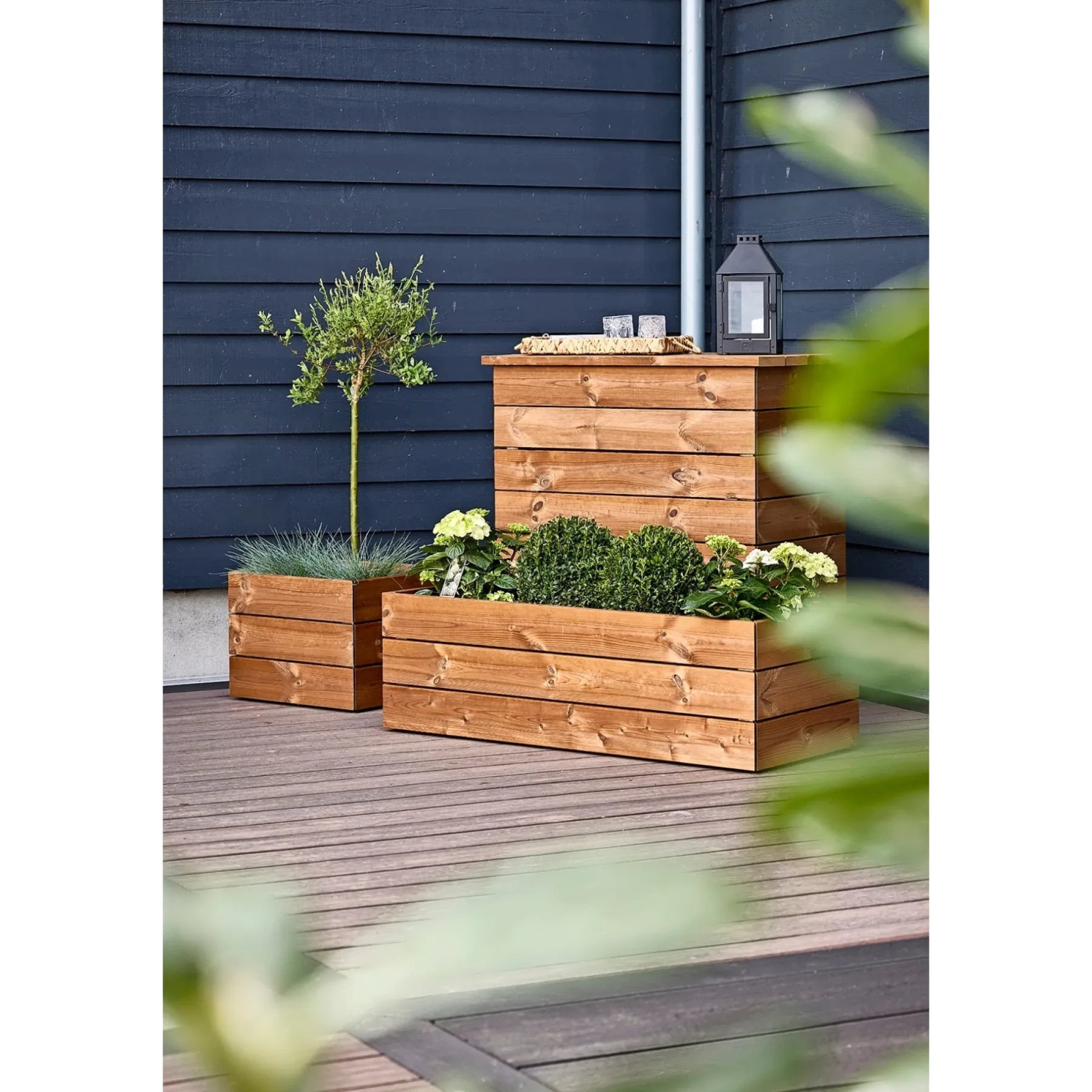 Højbede & Plantekasser ^ Wimex PLANTEKASSE FYR 36 X 48.20 X 118.20 CM