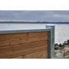 TREND V-PROFIL HEGNSFAG THERMOBEHANDLET GRAN 189.30 X 140 CM>Wimex Outlet