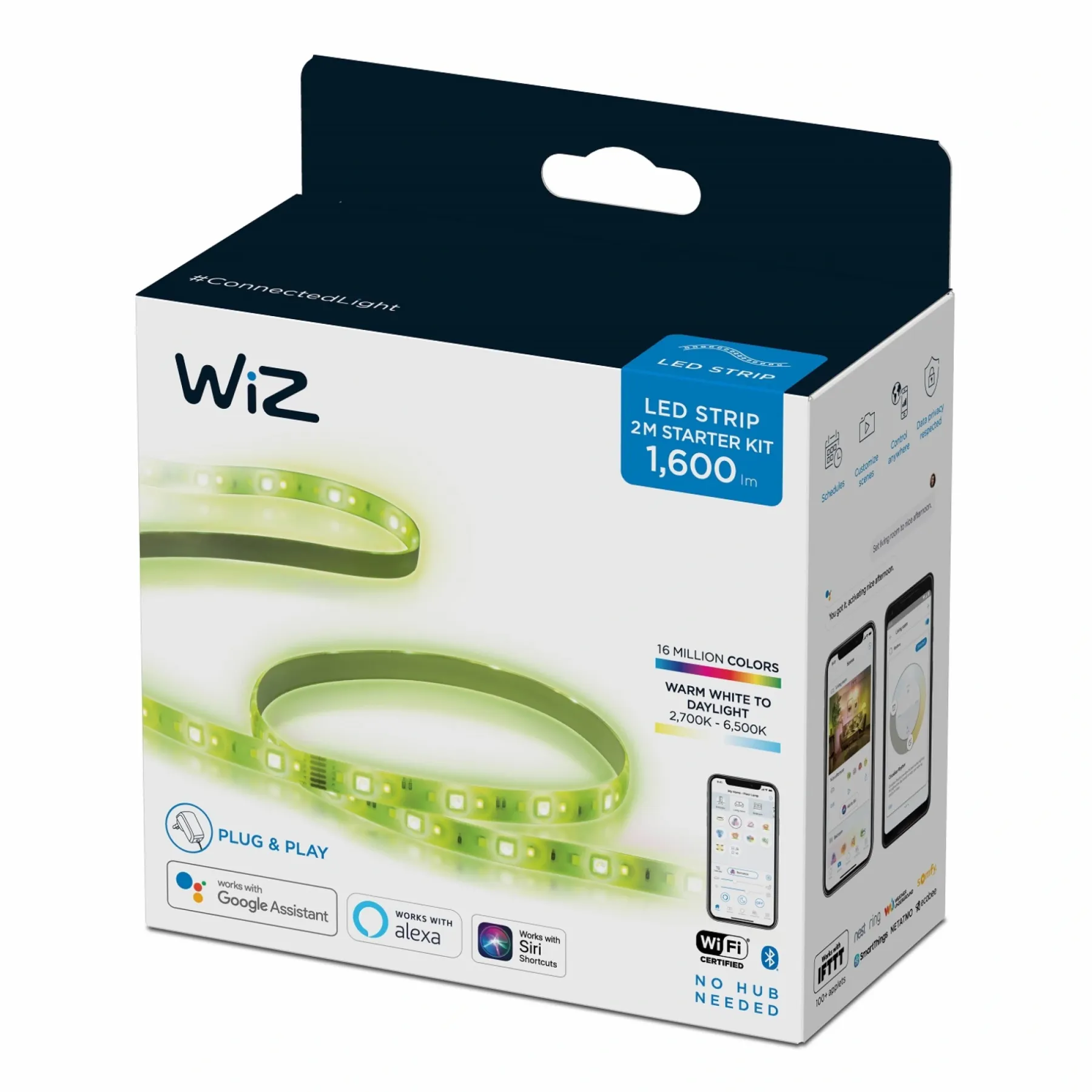 Smart Belysning ^ WIZ STARTSÆT SMART LED STRIP 20W 2 M