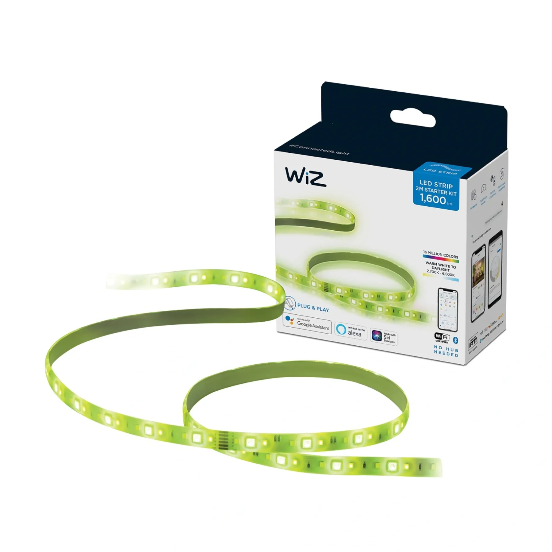 Smart Belysning ^ WIZ STARTSÆT SMART LED STRIP 20W 2 M