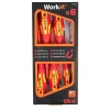 Skruetrækkere ^ Work>it SKRUETRÆKKERSÆT 6 DELE