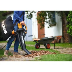 Løvsugere ^ Worx WG505E LØVSUGER/BLÆSER 3000W