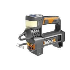 Trykluftværktøj ^ Worx POWERSHARE WX092.9 KOMPRESSOR 10 BAR AKKU 20V UDEN BATTERI OG LADER