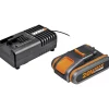 WA3604 BATTERISÆT 20V 4 AH>Worx Outlet