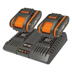 Batterier & Ladere ^ Worx WA3610 BATTERISÆT 20V 2 AH