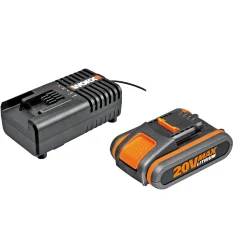 WG918E GRÆSTRIMMER/HÆKKEKLIPPER/BATTERISÆT>Worx