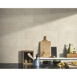 Vægfliser ^ XL-BYG CAPITAL SAND VÆGFLISE 15X15 BEIGE