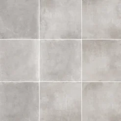 Havefliser ^ XL-BYG CONTEMPORARY LIGHT GREY UDENDØRS KERAMISK FLISE 60X60 LYS GRÅ