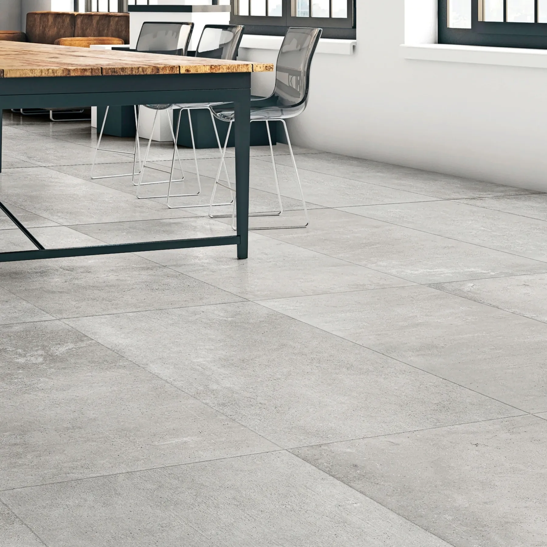GARE LIGHT GREY GULVFLISE 81X81 LYS GRÅ>XL-BYG Online