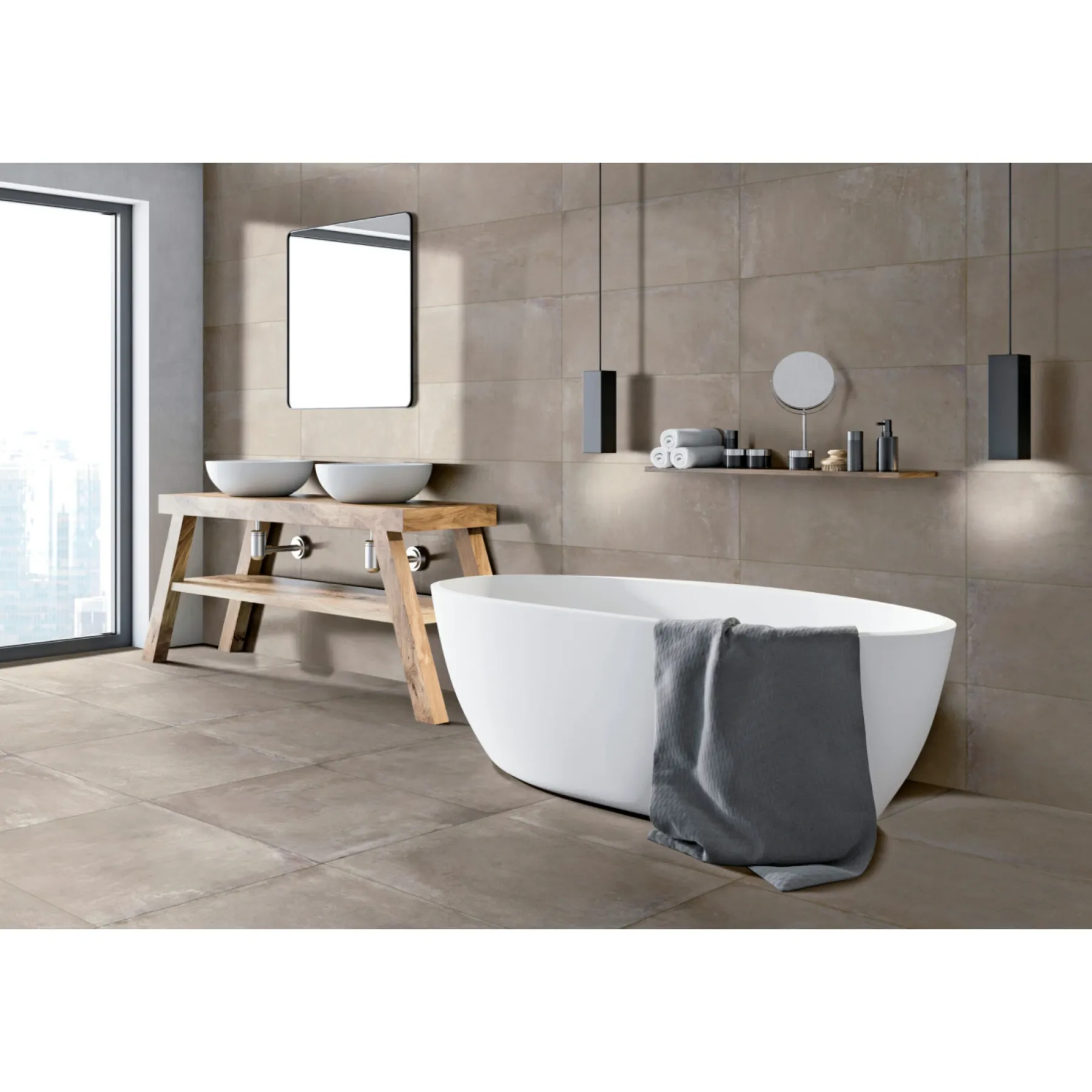 GARE SAND GULVFLISE 81X81 BEIGE>XL-BYG Outlet