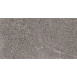 Store Fliser ^ XL-BYG LECCESE FOSSILE GULVFLISE 60X120 MØRK GRÅ