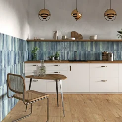 Vægfliser ^ XL-BYG LIVING BLUE VÆGFLISE 31X62 BLÅ