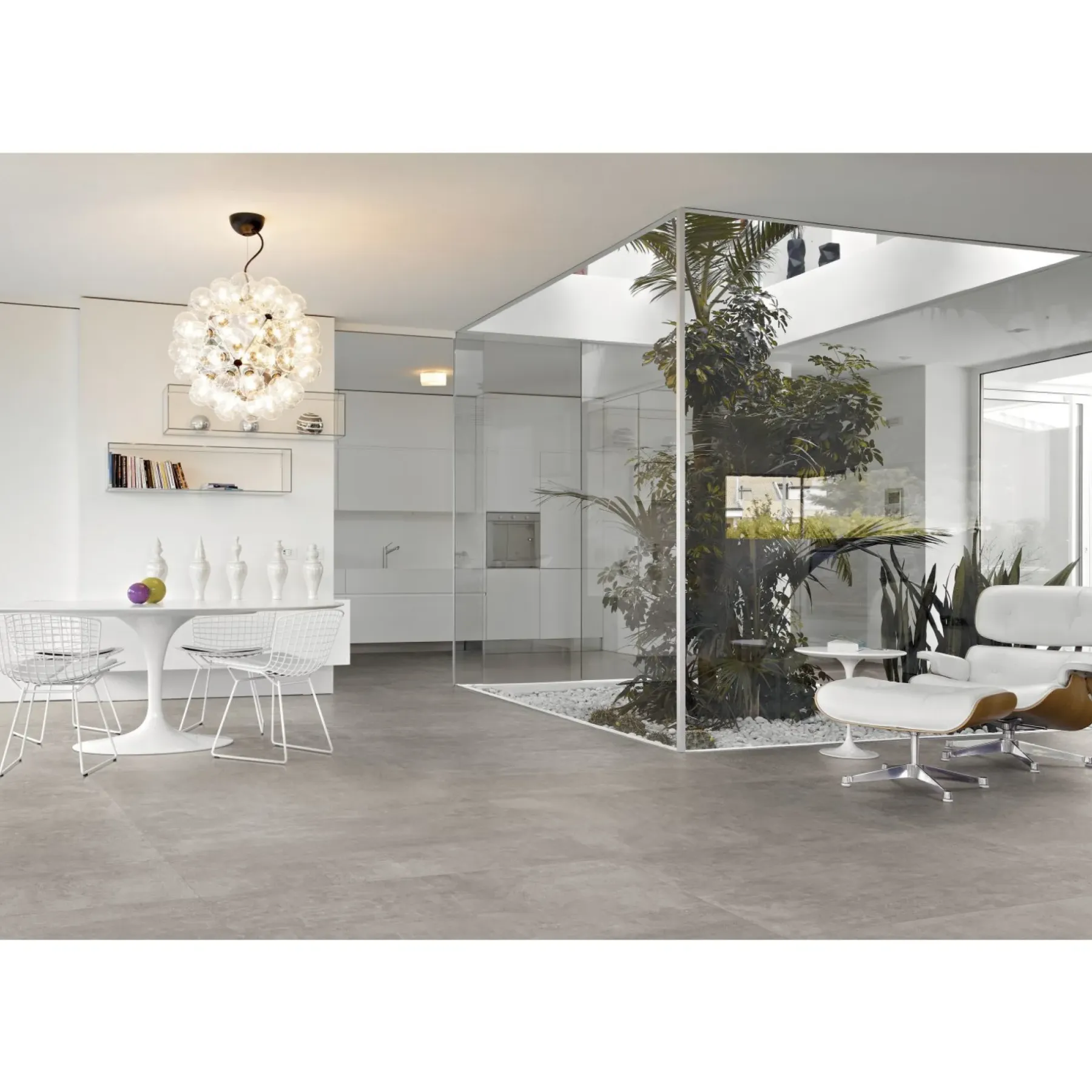 Store Fliser ^ XL-BYG ON SQUARE CEMENTO GULVFLISE 80X80 LYS GRÅ