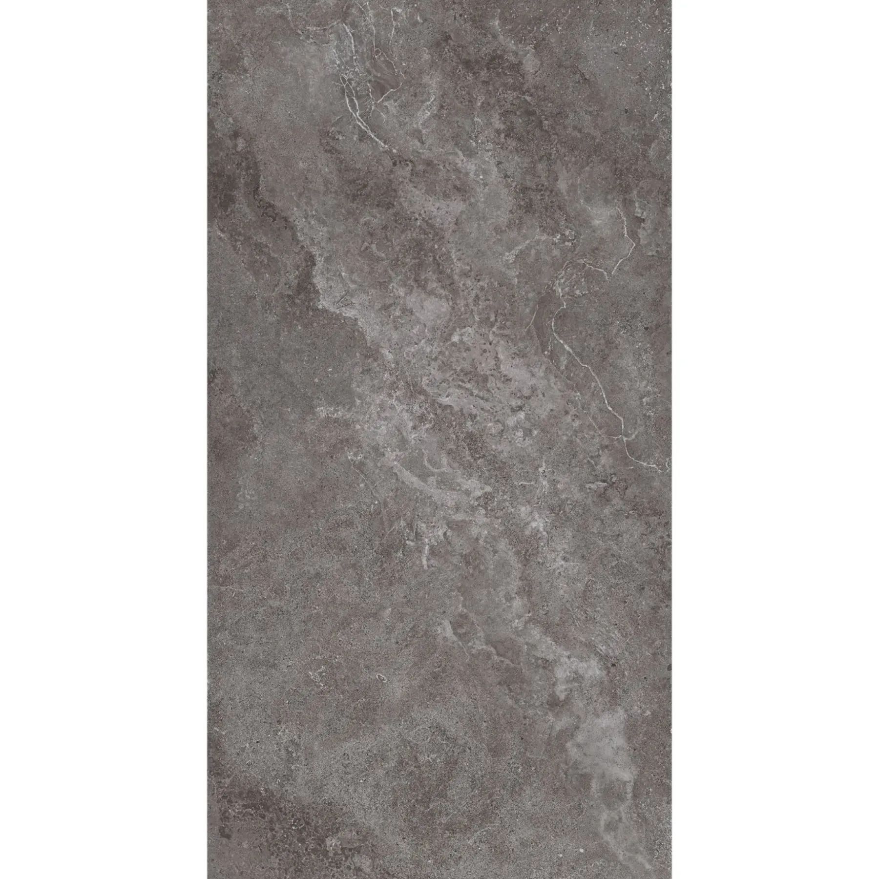 Store Fliser ^ XL-BYG QUARRY MONSOON GULVFLISE 60X120 MØRK GRÅ
