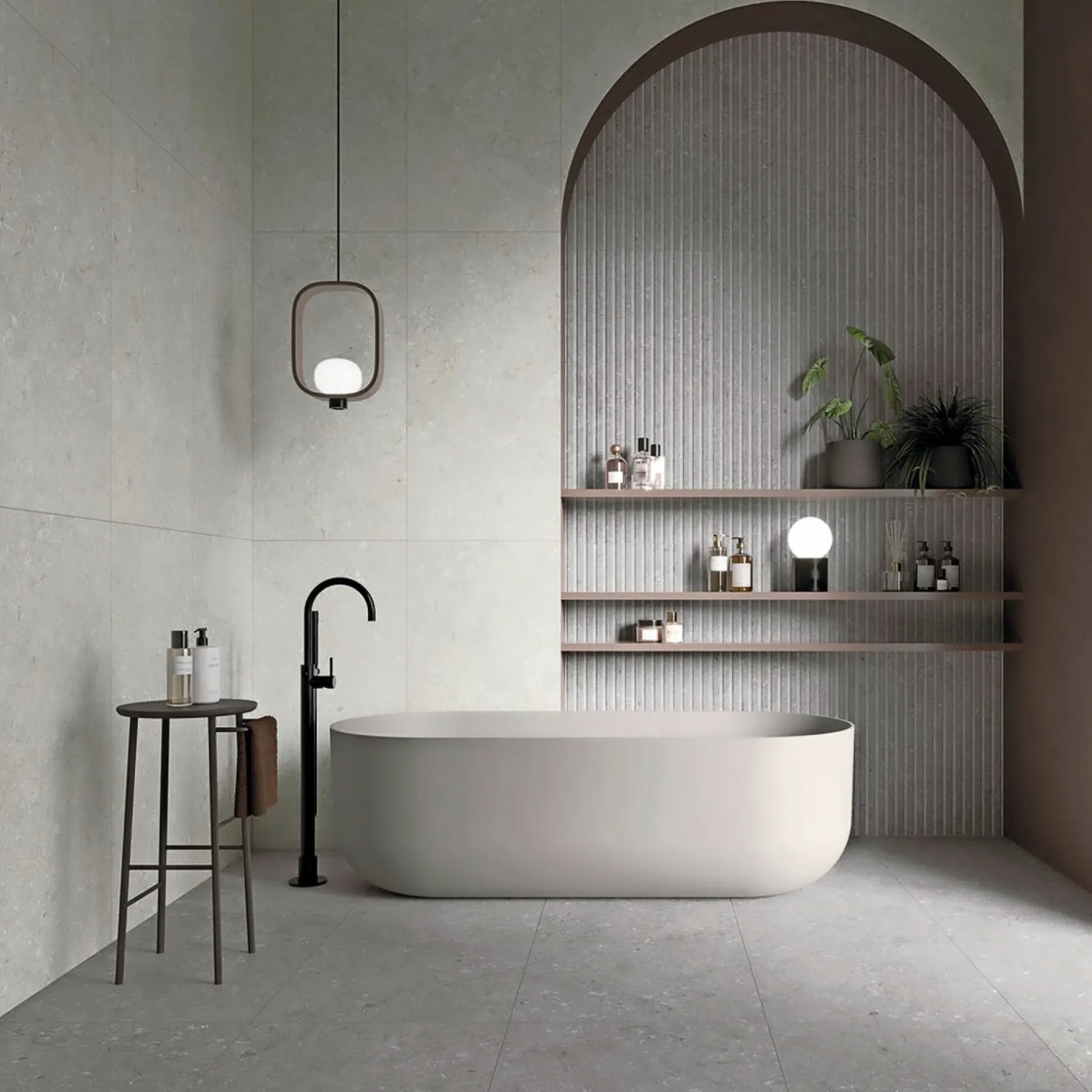 SHELLSTONE GRIGIO GULVFLISE 60X60 GRÅ>XL-BYG New