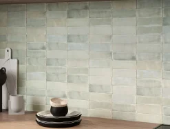 Vægfliser ^ XL-BYG TINT WALL SEA GLASS VÆGFLISE 5,2X16 GRØN